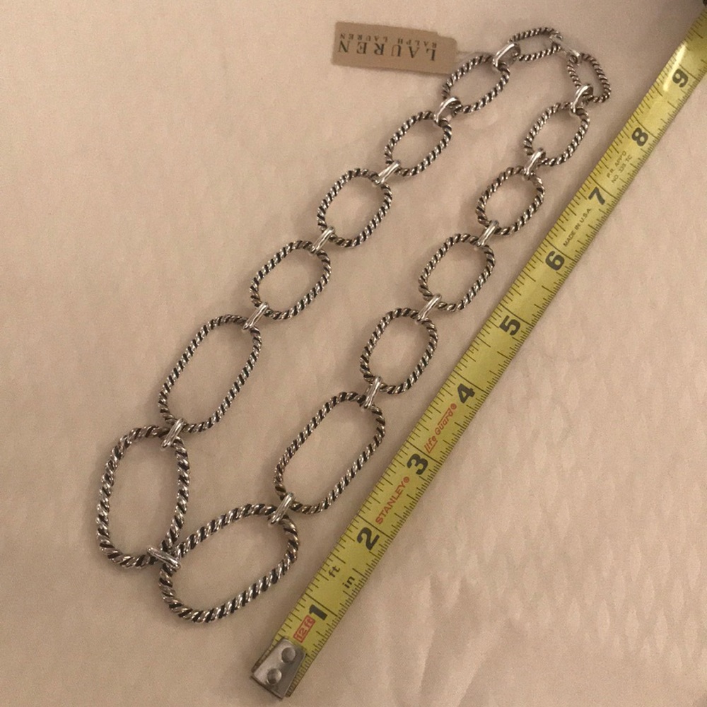 NWT. Ralph Lauren silver necklace - Picture 4 of 4
